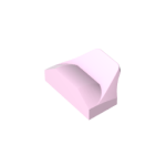 Slope, Curved 1 x 2 x 2/3 Wing End #47458