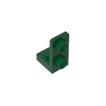 Bracket 1x2 - 1x1 Inverted #73825 Dark Green