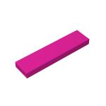 Tile 1 x 4 with Groove #2431 Magenta 1/2 KG
