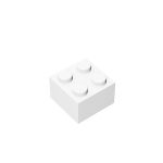 Brick 2 x 2 #3003 White 1KG