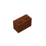 Brick 1 x 2 #3004 Reddish Brown 1KG