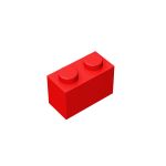 Brick 1 x 2 #3004 Red 1KG