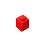 Brick 1 x 1 #3005 Red 1KG