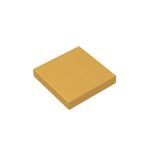 Flat Tile 2 x 2 #3068 Pearl Gold 500 pieces