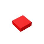 Flat Tile 1 x 1 #3070 Red 1000 pieces