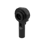 Bar 1L Plate Round 1 x 1 with Hollow Stud and Horizontal #32828