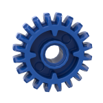 Technic Gear 20 Tooth Double Bevel with Clutch on Both Sides #35185