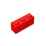 Brick 1 x 3 #3622 Red 10 pieces