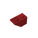 Slope Inverted 45 2 x 1 #3665 Dark Red 10 pieces