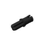 Technic Axle Pin with Friction Ridges Lengthwise #43093 Black 1 KG
