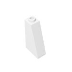 Slope 75 2 x 1 x 3 (Undetermined Stud Type) #4460 White 300 pieces