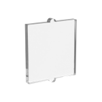 Glass for Window 1 x 2 x 2 Flat #60601 Trans-Clear 100 pieces