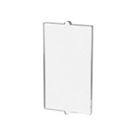 Glass for Window 1 x 2 x 3 Flat Front #60602 Trans-Clear 100 pieces