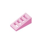 Slope 18 2 x 1 x 2/3 with 4 Slots #61409 Bright Pink 1 KG