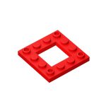 Plate Special 4 x 4 with 2 x 2 Cutout #64799 Red 1 KG