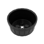 Barrel Half Large with Axle Hole #64951 