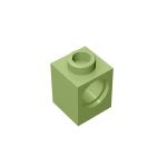 Technic Brick 1 x 1 #6541 Olive Green 1 KG