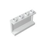 Panel 1 x 4 x 2 with Side Supports - Hollow Studs #14718