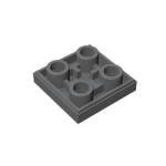 Tile Special 2 x 2 Inverted #11203 Dark Bluish Gray 1 KG