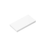 Tile 2 x 4 with Groove #87079 White 100 pieces