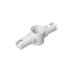 Technic Pin Connector Hub with 2 Pins with Friction Ridges Lengthwise Big Squared Pin Holes #87082