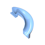 Slide Playground 7 x 12 x 8 1/3 Curved 180 degrees