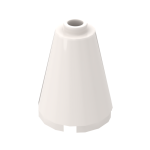 Cone 2 x 2 x 2 with Completely Open Stud #14918 White 1000 pieces