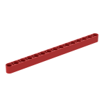 Technic Beam 1 x 15 Thick #32278 Red 1000 pieces