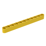 Technic Beam 1 x 11 Thick #32525 Yellow 1000 pieces
