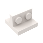 Bracket 2 x 2 with 1 x 2 Vertical Studs #41682 White 10 pieces