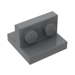 Bracket 2 x 2 with 1 x 2 Vertical Studs #41682 Dark Bluish Gray