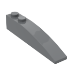 Brick Curved 6 x 1 #41762 Dark Bluish Gray 1000 pieces
