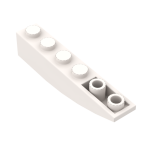 Brick Curved 6 x 1 Inverted #41763 White 300 pieces