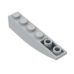 Brick Curved 6 x 1 Inverted #41763 Light Bluish Gray 10 pieces