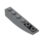 Brick Curved 6 x 1 Inverted #41763 Dark Bluish Gray 300 pieces