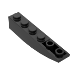 Brick Curved 6 x 1 Inverted #41763 Black 300 pieces