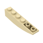 Brick Curved 6 x 1 Inverted #41763 Tan 300 pieces