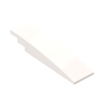 Slope Curved 8 x 2 No Studs #42918 White 1000 pieces
