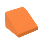 Slope 30 1 x 1 x 2/3 (Cheese Slope) #50746 Orange 1 KG