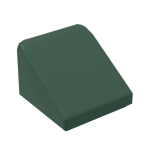 Slope 30 1 x 1 x 2/3 (Cheese Slope) #50746 Dark Green 500 pieces