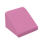 Slope 30 1 x 1 x 2/3 (Cheese Slope) #50746 Dark Pink 300 pieces