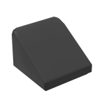 Slope 30 1 x 1 x 2/3 (Cheese Slope) #50746 Black 1KG