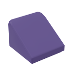 Slope 30 1 x 1 x 2/3 (Cheese Slope) #50746 Dark Purple 300 pieces