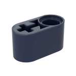 Technic Beam 1 x 2 Thick with Pin Hole and Axle Hole #60483 Dark Blue 1 KG
