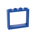 Window 1 x 4 x 3 - No Shutter Tabs #60594 Blue 300 pieces