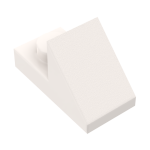 Slope 45 2 x 1 With 2/3 Cutout #92946 White 100 pieces