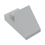 Slope 45 2 x 1 With 2/3 Cutout #92946 Light Bluish Gray 100 pieces
