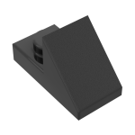 Slope 45 2 x 1 With 2/3 Cutout #92946 Black 100 pieces