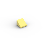 Slope 30 1 x 1 x 2/3 (Cheese Slope) #50746 Bright Light Yellow 300 pieces