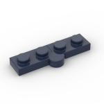 Hinge Plate 1 x 4 Swivel Top / Base - Complete Assembly #73983 Dark Blue 10 pieces